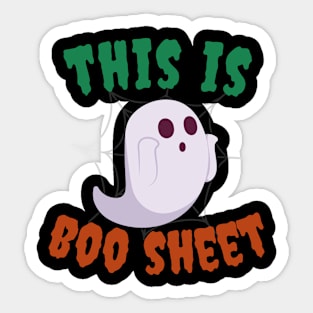 This Is Some Boo Sheet Sticker